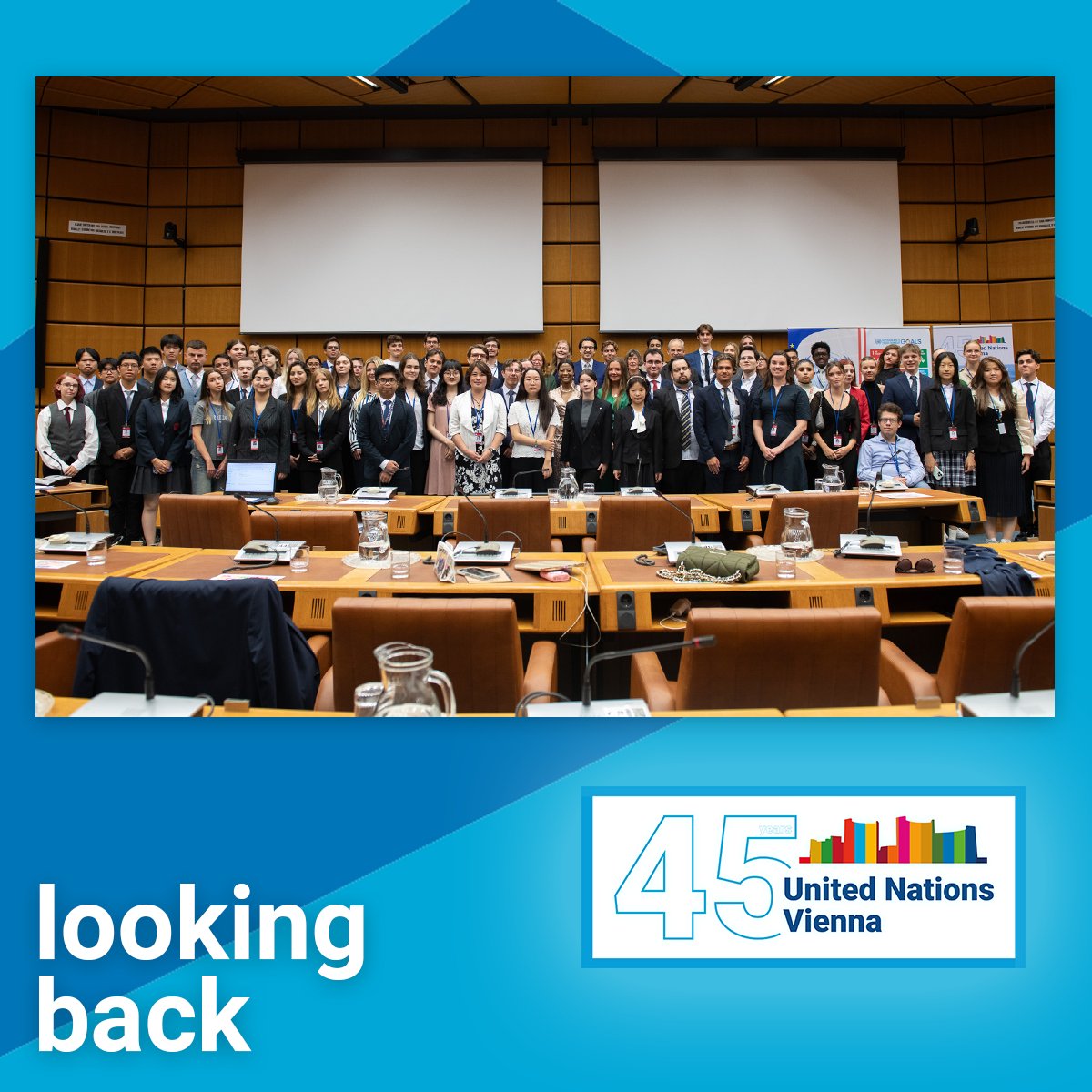 UN_Vienna's tweet image. #Lookingback 2024: In August, UNIS  welcomed 110 delegates from 12 different countries to the first edition of the new #UNVienna Model United Nations VICMUN. Thank you to the organizing team and all participants for their enthusiasm and positive energy.
@MFA_Austria @Stadt_Wien