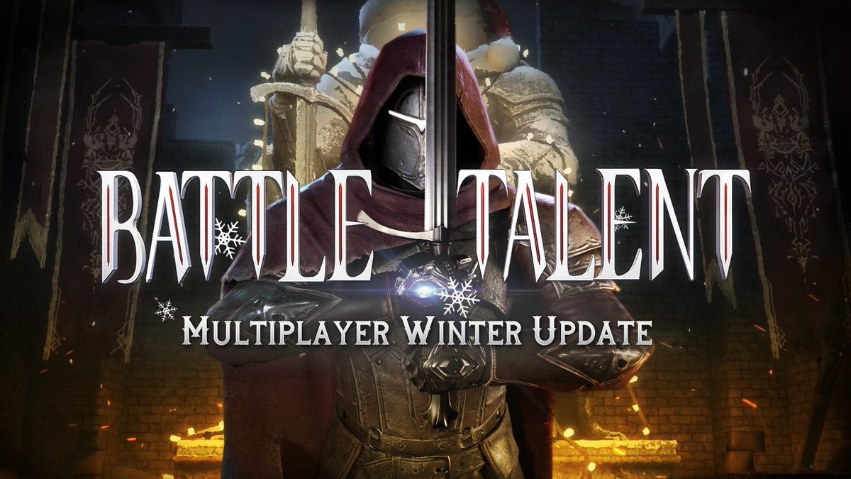 ❄️We bring you our Multiplayer Winter Update, for the holidays! Enjoy new weapons, spells and a lot more exciting content! 🎄
Find out everything to know about the update here 
👉medium.com/@battletalentv…

#battletalent #VirtualReality #GamingNews