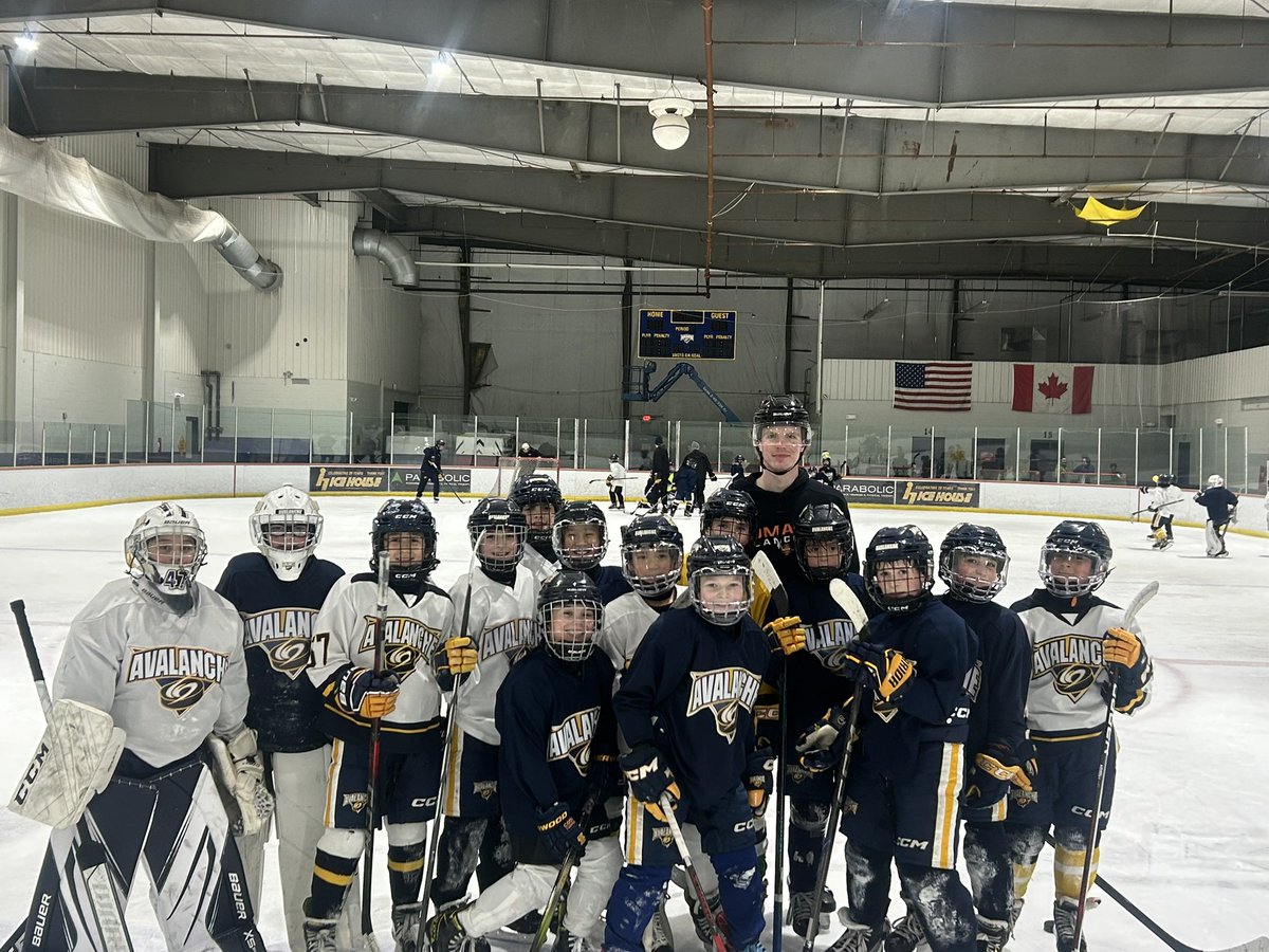 Good to be back on the ice helping out  <a href="/NJ_Avalanche/">North Jersey Avs</a> <a href="/the_icehouse/">The Icehouse</a>
