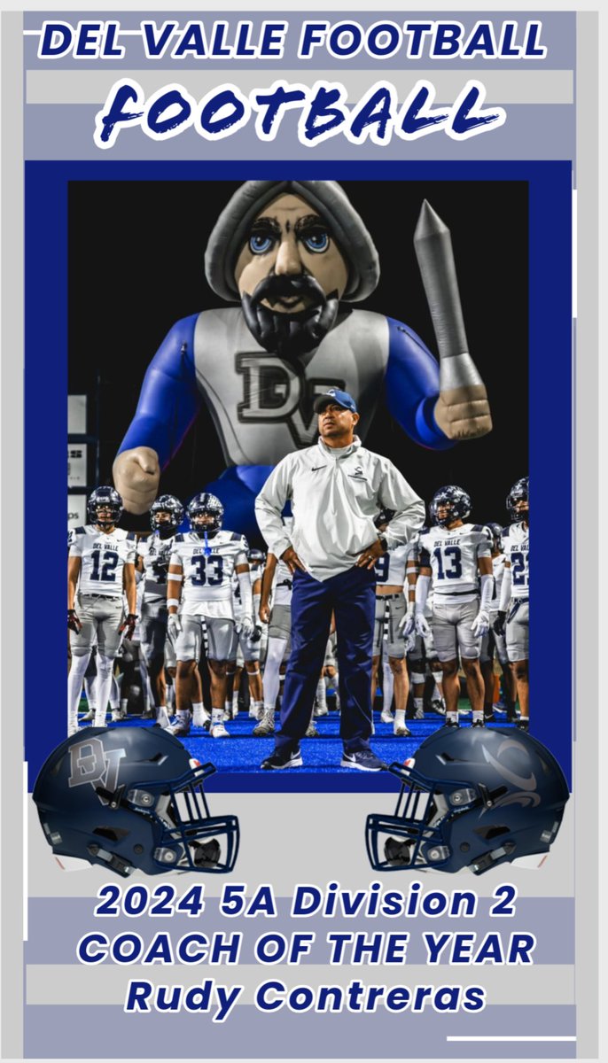 Del Valle Football tweet media