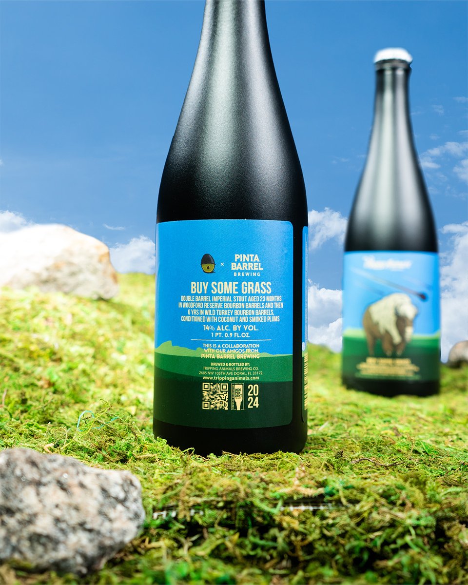 🚨 DECEMBER STOUT DROP 🚨

Two barrel-aged stouts to close out the year 🍻

🍊 A COQWORK ORANGE CRÈME BRÛLÉE | 14.2% ABV
🍃 BUY SOME GRASS | 13.8% ABV

🚨 DROPPING THIS FRIDAY 12/15 AT 1PM ON @get.oznr 🚨

Pickup starts at 4PM

#TrippingAnimalsBrewing #CraftBeer #Stout