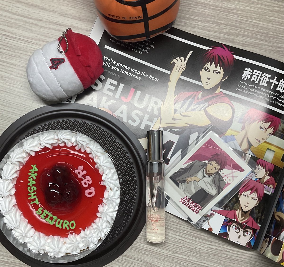 มาช้า แต่มานะคะ (ฮ่า😭) สุขสันต์วันเกิดค่ะ อาคาชิคุง🫶 

#赤司征十郎生誕祭2024