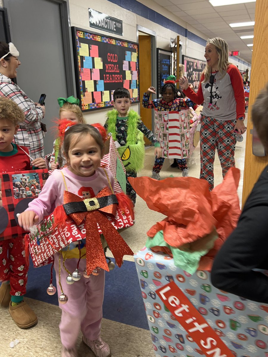 Jessica Cherry (she/her) (@mscherryfrc) on Twitter photo Pajama day, staff breakfast, and “holidays around the world” parade this morning! So grateful to work at the best school with the best students and staff 🎄 <a href="/BatesElemJCPS/">Bates Elementary</a> <a href="/BatesElemPrinc/">Sara Nethery</a> <a href="/GoffnerGwen/">Dr. Gwen Goffner</a> Pajama day, staff breakfast, and “holidays around the world” parade this morning! So grateful to work at the best school with the best students and staff 🎄 <a href="/BatesElemJCPS/">Bates Elementary</a> <a href="/BatesElemPrinc/">Sara Nethery</a> <a href="/GoffnerGwen/">Dr. Gwen Goffner</a>
