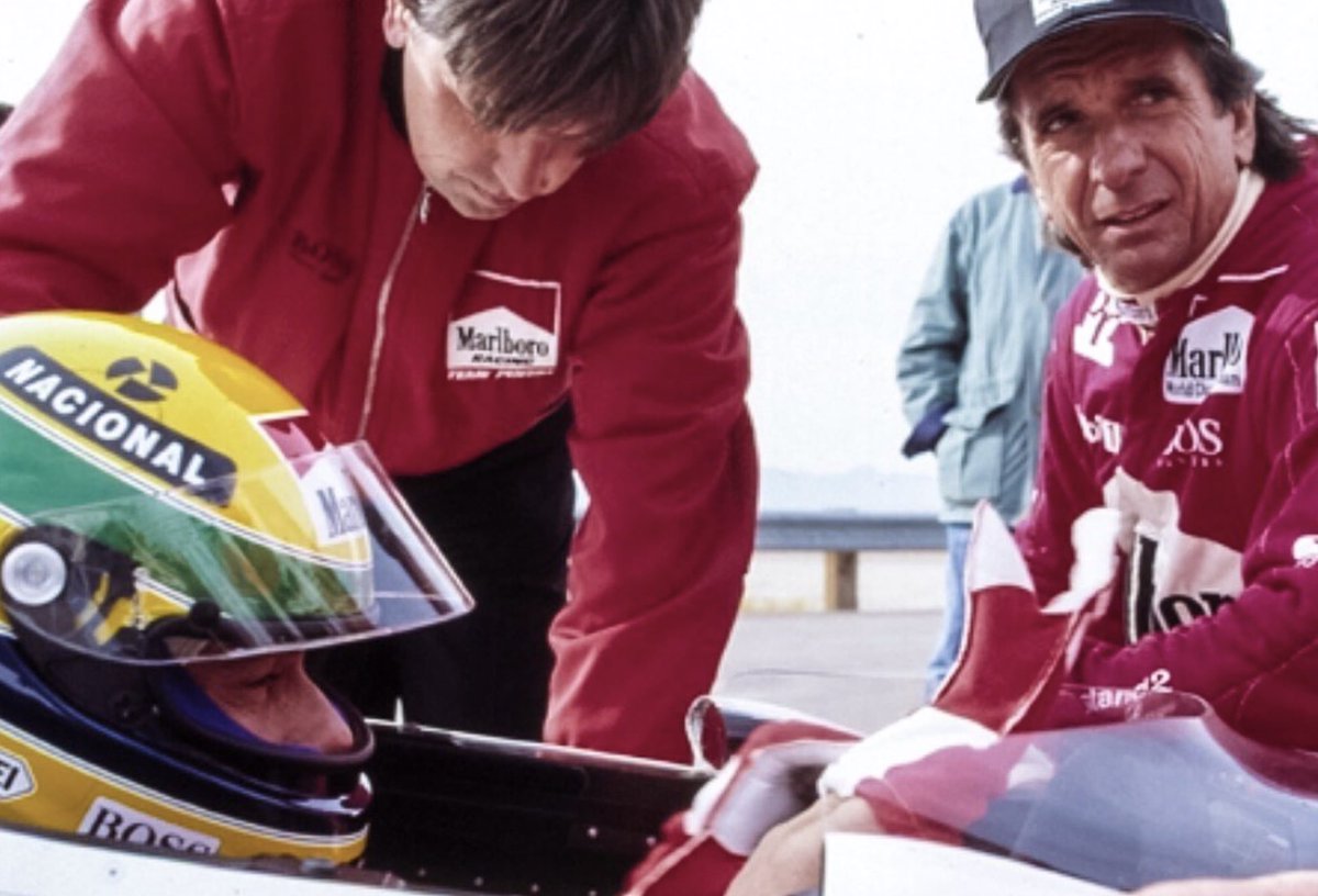 Team_Penske's tweet photo. A dive into the archives.

On this day in 1992, Ayrton Senna tested an INDYCAR with Team Penske at Firebird Raceway in Arizona. https://t.co/haoD8hnIZ8