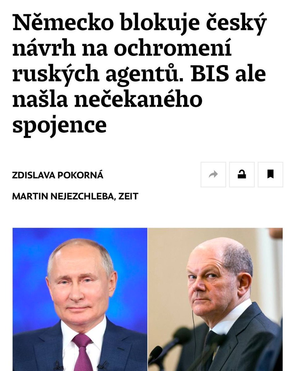 Zdislava Pokorná (@zdislavapokorna) on Twitter photo DenĂk N a Die Zeit: NÄ›mecká vláda blokuje ÄŤeskĂ˝ návrh na omezenĂ pohybu ruskĂ˝ch diplomatĹŻ po EvropÄ›. BIS nynĂ zĂskala vĂ˝znamnĂ©ho spojence: nÄ›meckou kontrarozvÄ›dkou. Ta podpoĹ™ila, aby došlo k omezenĂ bezvĂzovĂ©ho pohybu ruskĂ˝ch diplomatĹŻ. S <a href="/MartinNejez/">Martin Nejezchleba</a>
denikn.cz/1608313/nemeck… DenĂk N a Die Zeit: NÄ›mecká vláda blokuje ÄŤeskĂ˝ návrh na omezenĂ pohybu ruskĂ˝ch diplomatĹŻ po EvropÄ›. BIS nynĂ zĂskala vĂ˝znamnĂ©ho spojence: nÄ›meckou kontrarozvÄ›dkou. Ta podpoĹ™ila, aby došlo k omezenĂ bezvĂzovĂ©ho pohybu ruskĂ˝ch diplomatĹŻ. S <a href="/MartinNejez/">Martin Nejezchleba</a>
denikn.cz/1608313/nemeck…