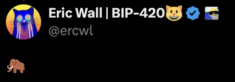 Eagledrop69's tweet photo. An Update on LMammoth 🦣🦅

- A total of 5,727 (57%) out of 9,999 Mammoths have been minted in Phase 1. 
- Only 4,284 Mammoths remain
- @ericwall, one of the earliest investors in Bitcoin and Celestia, has bought a Mammoth (possibly more).
- @nickwh8te LNick has changed his background picture to LMammoth 🦣
- Most of the Celestine Sloth 🦥 members have minted a Mammoth 🦥🫶🦣

-Phase 2 about to start in 1 hour (Be Prepared Eagledrop Dao fam 🦅 and do a quickie) 
Eligibility: 
Holders of 2-4 Modularium Collections

Mint Page: https://t.co/OoEzSa3J7Y

Marketplace: https://t.co/i9m2IFWgop

The floor price is currently at 78 TIA. If you’re eligible and quick, you can mint for just 0.75 TIA. Highlight is a poorly designed NFT marketplace and can be quite buggy, so it’s better to wait until everything is minted out and pick one up at a more reasonable price.

I haven’t sold my Sloth, and I’m not planning to sell my Mammoth either—LM & LMammoth. Diamond hands until 2030. Sloths are the Bitcoin of the Celestia ecosystem, while Mammoths are $HYPE. 

HYPE is the most decentralized crypto after Bitcoin (for context).

eagledrop 🦅🫶🦥🦣