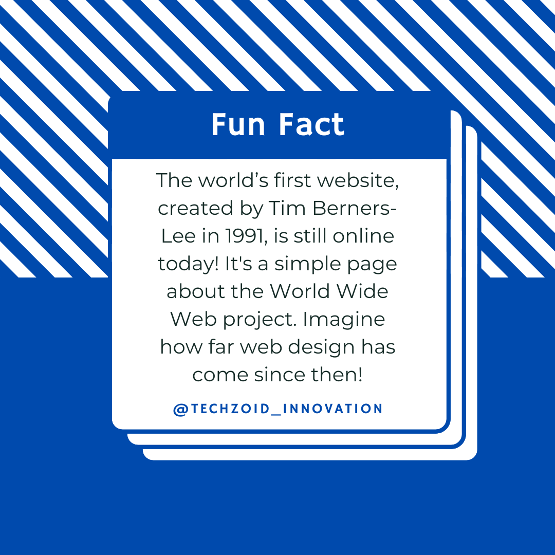 TechzoidNG's tweet image. Throwback to where it all began! The world’s first website, crafted by Tim Berners-Lee in 1991, is still live today—a simple page about the World Wide Web project.

#WebDesign #InternetHistory #FirstWebsite #TimBernersLee #DigitalInnovation 🌍✨