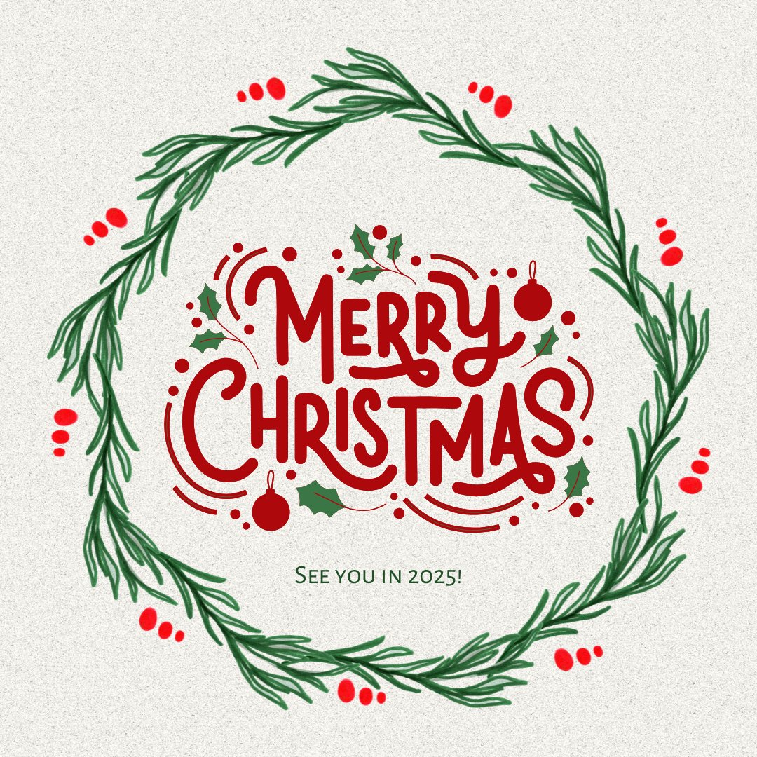 With the most wonderful time of the year upon us, it's time for us to sign off for the festive season.

Thank you to everyone that has supported us in 2024, whether you bought a book, left a review, shared a photo or liked a post. We appreciate you. ♥️

See you in 2025!