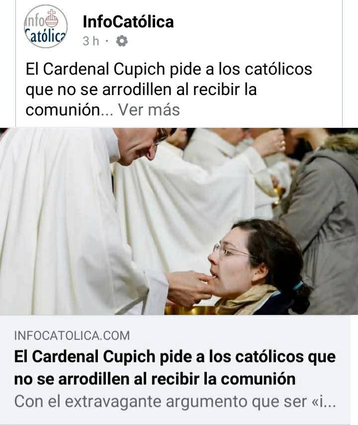 Al franciscólatra no le importa ser blasfemo, irreverente, irrespetuoso, hereje, rebelde de la fe católica. No le importa comulgar en la mano, tener pareja del mismo sexo, ir a una celebración protestante o profanar una imagen de la Virgen si se lo ordenan desde Roma.