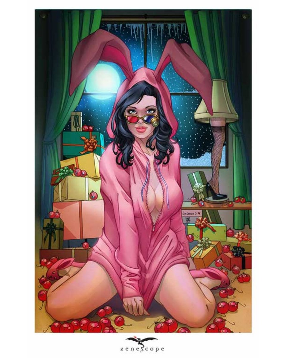JynLeonardArt's tweet photo. How many times have u watched #AChristmasStory or the sequel #AChristmasStoryChristmas ? What r ur favorite #movies this time of year?
@Zenescope #leglamp #pinknightmare #pinupartist #pinupart #Pinup #pinups #sexy #holidayissue #holidayseason #christmasmovies #holidayspecial https://t.co/pMcJMtr3Bd