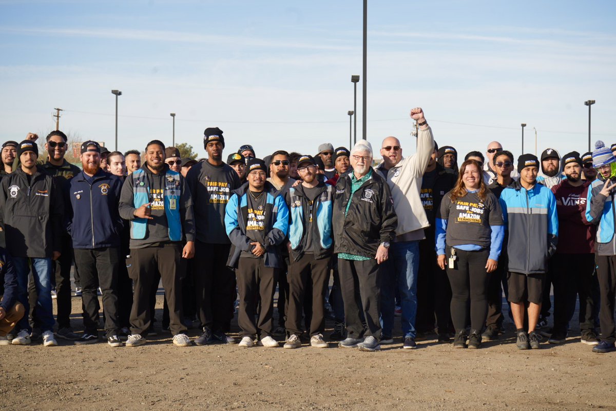 Amazon Teamsters tweet media