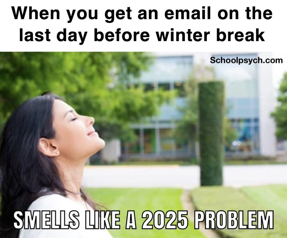 SchoolPsychDCom's tweet photo. Happy Holidays to all the incredible school psychologists out there!๐Thank you for the tireless work you do every day to support students, families, and schools. Wishing you a restful, joyful winter break. You deserve it! โ๏ธ #HappyHolidays #SchoolPsychLife #WinterBreakReady https://t.co/pAbKUE7seG
