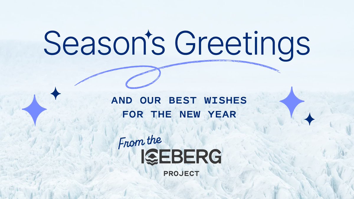 Thank you for being a part of ICEBERG in 2024! 🏔️

Read our project leaders Thora Herrmann and Élise Lépy’s greetings: arctic-iceberg.eu/icebergs-year-…

#Arctic #HorizonEU #research #ZeroPollution