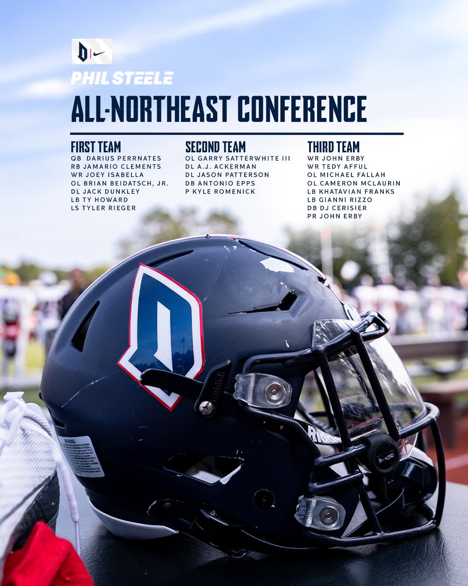 Duquesne Football (@duqfb) on Twitter photo A league-high 19 Dukes were named to the Phil Steele All-NEC teams 💪
➡️ bit.ly/4ft6fpK | <a href="/philsteele042/">Phil Steele</a> A league-high 19 Dukes were named to the Phil Steele All-NEC teams 💪
➡️ bit.ly/4ft6fpK | <a href="/philsteele042/">Phil Steele</a>
