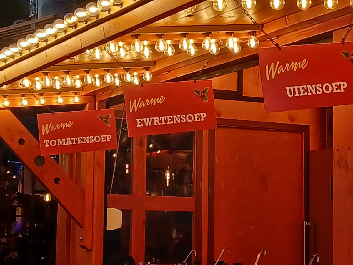 Moeilijke woorden op de kerstmarkt #erwtensoep #Groningen <a href="/onzetaal/">Onze Taal</a>