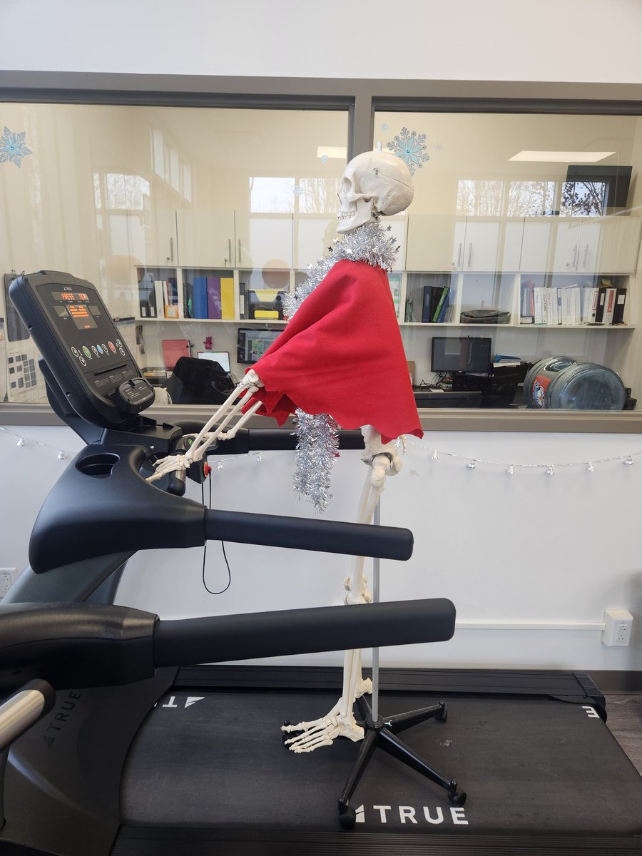 After 4 years at the physio clinic... this is what I look like after 20 mins on the treadmill