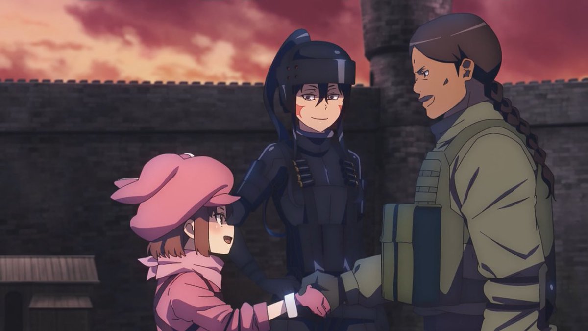 sabitoranyan's tweet photo. #ガンゲイル・オンライン II　第12話最終回視聴しました。面白かったです。
#ggo_anime
#GGO2期 https://t.co/FXyrOY9ZWh
