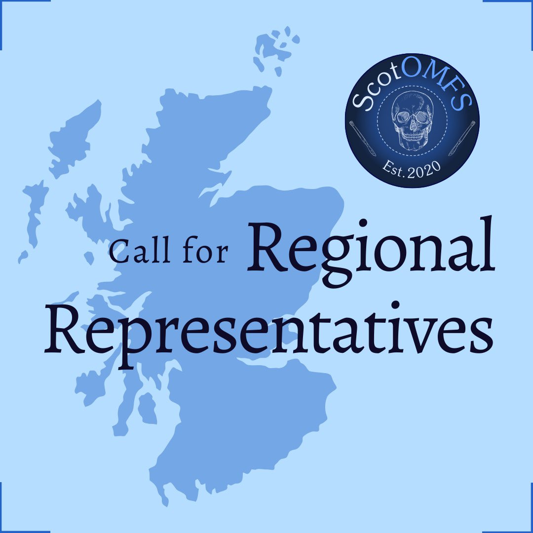 ScotOMFS's tweet image. Do you have an interest in OMFS? Are you based in Scotland? Can you help us raise awareness of OMFS in Scotland? 

‼️We are recruiting regional and university representatives! 📣

More info in sign-up form.

Applications close 30th January
forms.gle/A1MfapC7Ve6jQn…