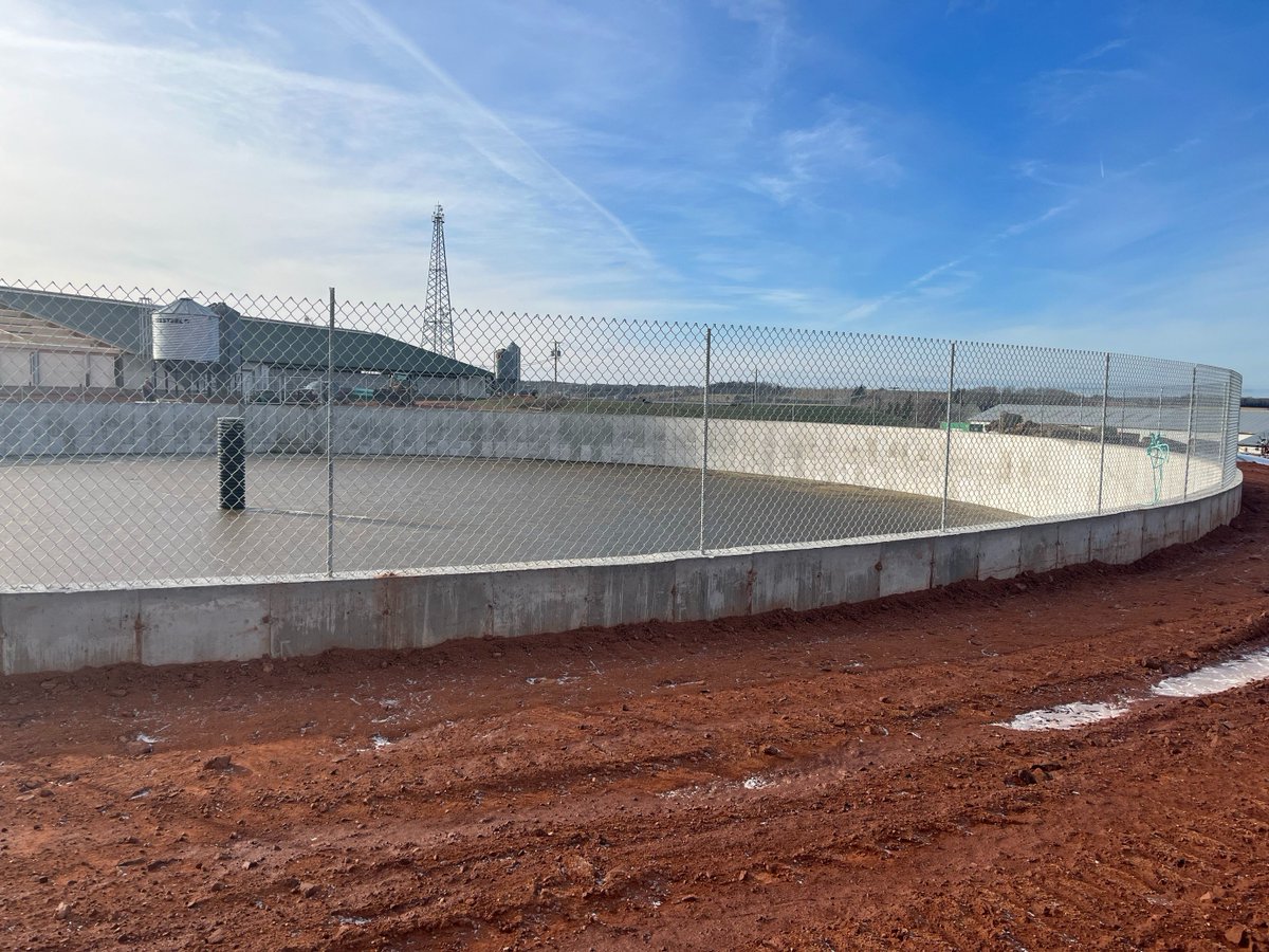 Update from PEI!  One of our employees has headed home to the East Coast for the holidays and has completed a site inspection for a client while there.  Looks like everything is progressing well at Crasdale Farms on their Wolfe Structures dairy addition and new manure tank.