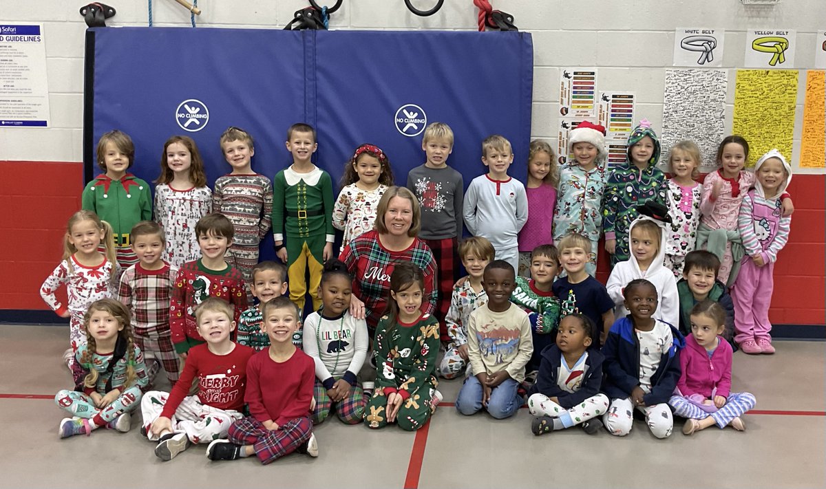 PJ’s in PE! So much fun!