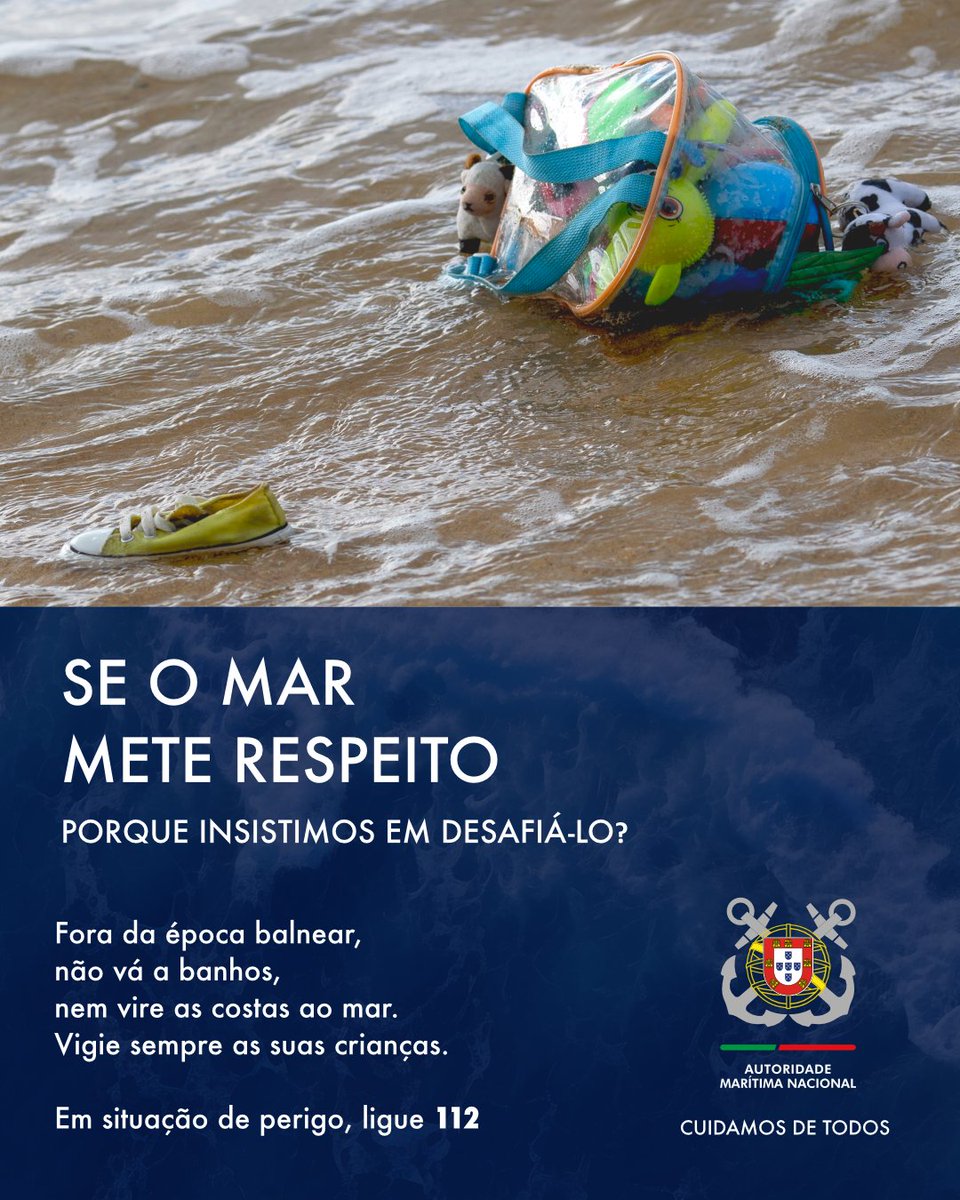 amn_portugal's tweet photo. O "Mar de Inverno" é mais bonito visto de frente e de fora e as crianças mais seguras estão quando vigiadas.
Não se esqueça, o final feliz também depende de si. 🌊
#autoridademarítimanacional #mardeinverno #cuidamosdetodos https://t.co/nIo0AHarVs