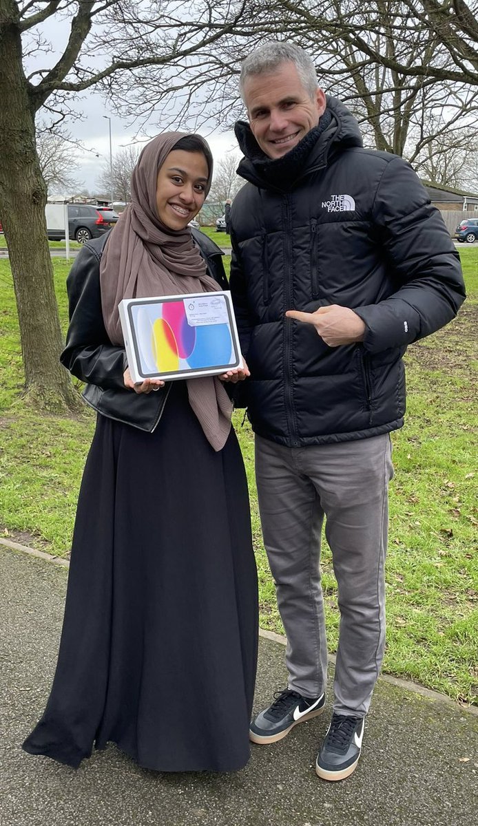 Mr C Deller FCCT (@c_deller) on Twitter photo Happy Christmas! Brilliant end to term <a href="/Bedford_Academy/">Bedford Academy</a> presenting the wonderful Nadia in Year 12 with an iPad from the #proudtable raffle. Couldnโt be a more worthy winner๐ฅ #TheBAWay #community ๐
Wishing everyone a happy, healthy and relaxing break from school life ๐๐ป Happy Christmas! Brilliant end to term <a href="/Bedford_Academy/">Bedford Academy</a> presenting the wonderful Nadia in Year 12 with an iPad from the #proudtable raffle. Couldnโt be a more worthy winner๐ฅ #TheBAWay #community ๐
Wishing everyone a happy, healthy and relaxing break from school life ๐๐ป