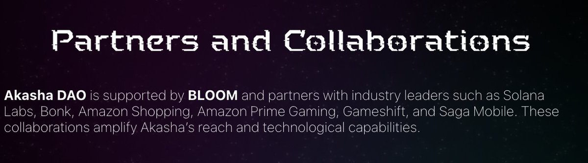 <a href="/1solinfeb/">m</a> Click on $aka <a href="/Akasha_Rising/">Akasha</a> by <a href="/bloomverse/"></a> 

Insane backing. Ai launchpad, Dao, gaming, gambling, basically everything worth being bullish on. 

Plus insane backing.