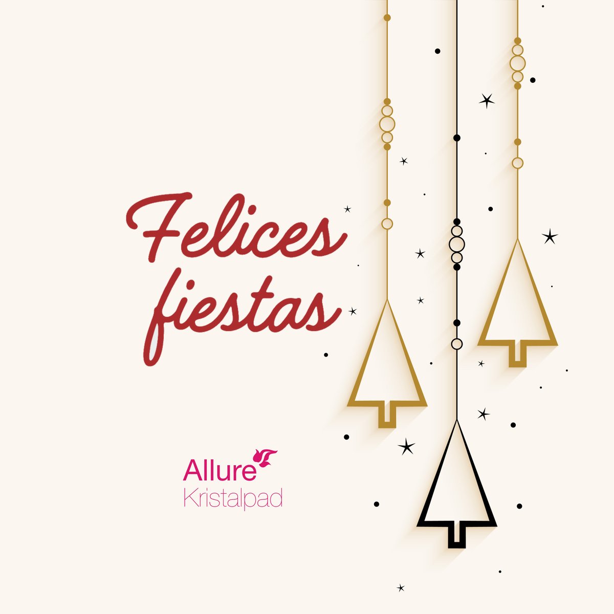 KristalpadSP's tweet photo. Os deseamos muy felices fiestas!! #navidad #fiestas #añonuevo #2025 #kristalpad https://t.co/wid4iAWGMG