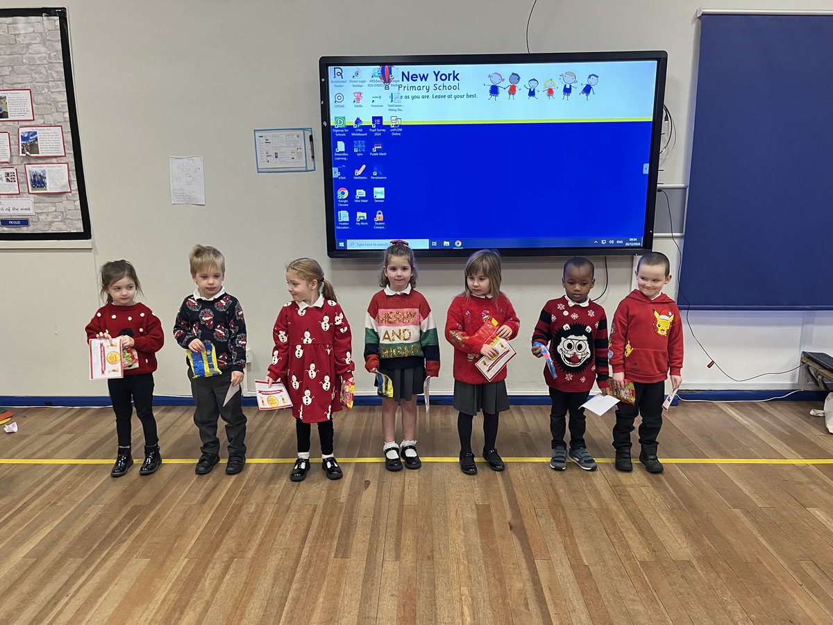 Congratulations to our 💯 % attendance winners for Autumn Term
