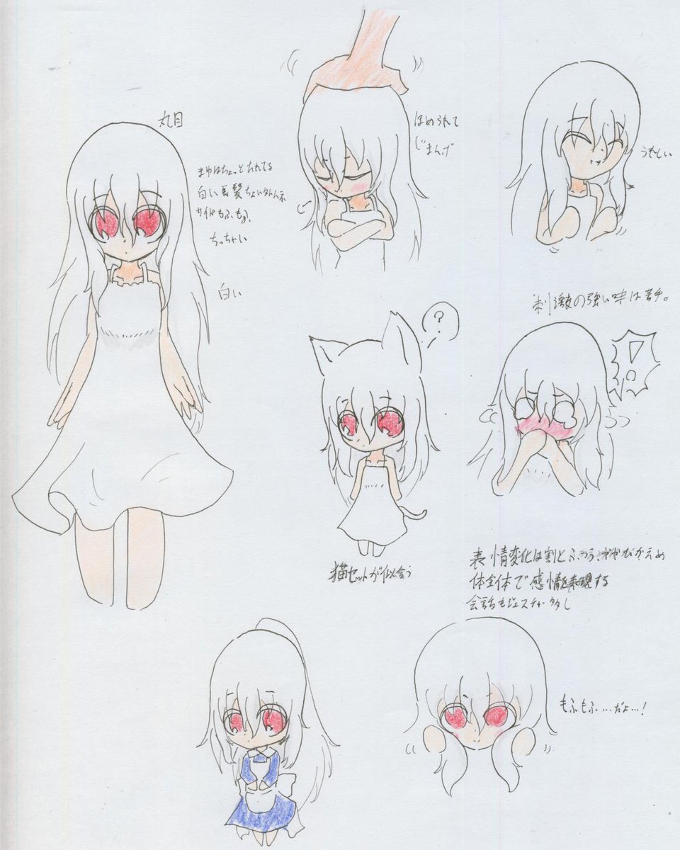 TRPGで使っていたキャラに質問する落書きを描いていた
こういうキャラに喋らせる形の遊びってなんか好きなんだなぁオレ 