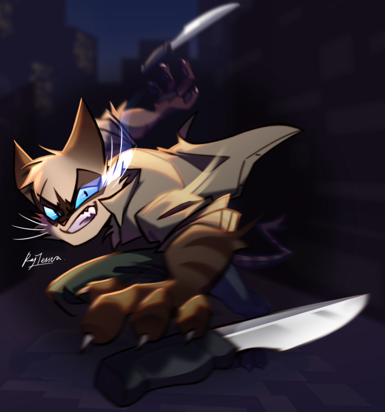 RayTessera's tweet photo. He looked like this when you're alone in the alley at night and have money

#LackadaisyOC https://t.co/wC4FvelR2d