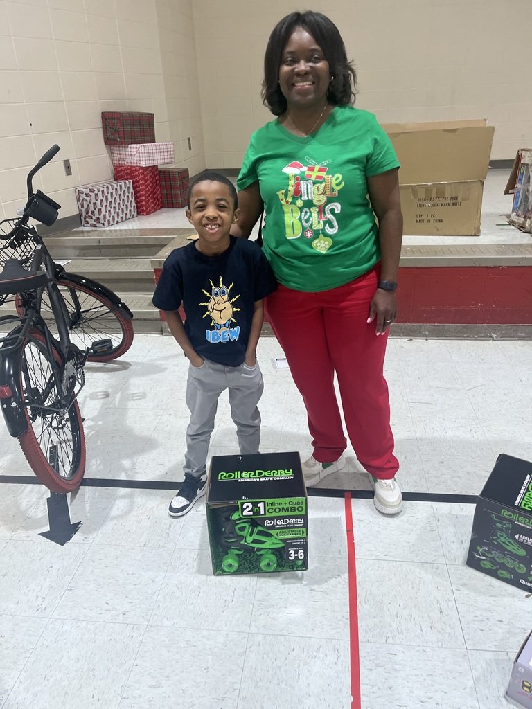 Students with perfect or good attendance at Glen Iris, Oliver and Tuggle had the chance to win a bicycles and other prizes. Congratulations kids! #SuccessStartsHere