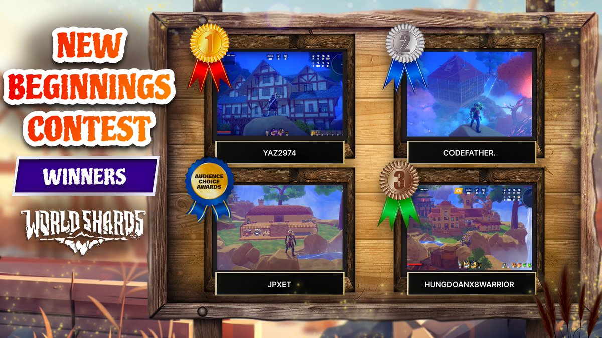 WorldShardsGame's tweet image. The New Beginnings Contest has come to an end. Thank you to all the participants—there were over 300 of you! 
We truly appreciate every single one of you🩵