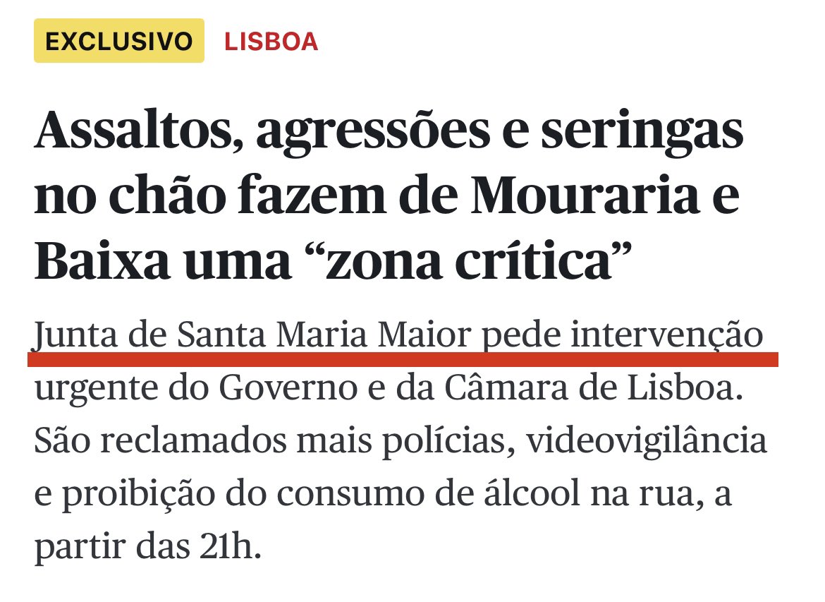 123Gasp's tweet image. Hipocrisia é isto: 

O mesmo Presidente da Junta (PS) que condena a operação policial de ontem é o mesmo que ainda este ano pediu “intervenção urgente ao governo” contra os assaltos, agressões, seringas no chão e “falsos sem-abrigo” que vendem droga e assaltam casas. 

Andam ao…