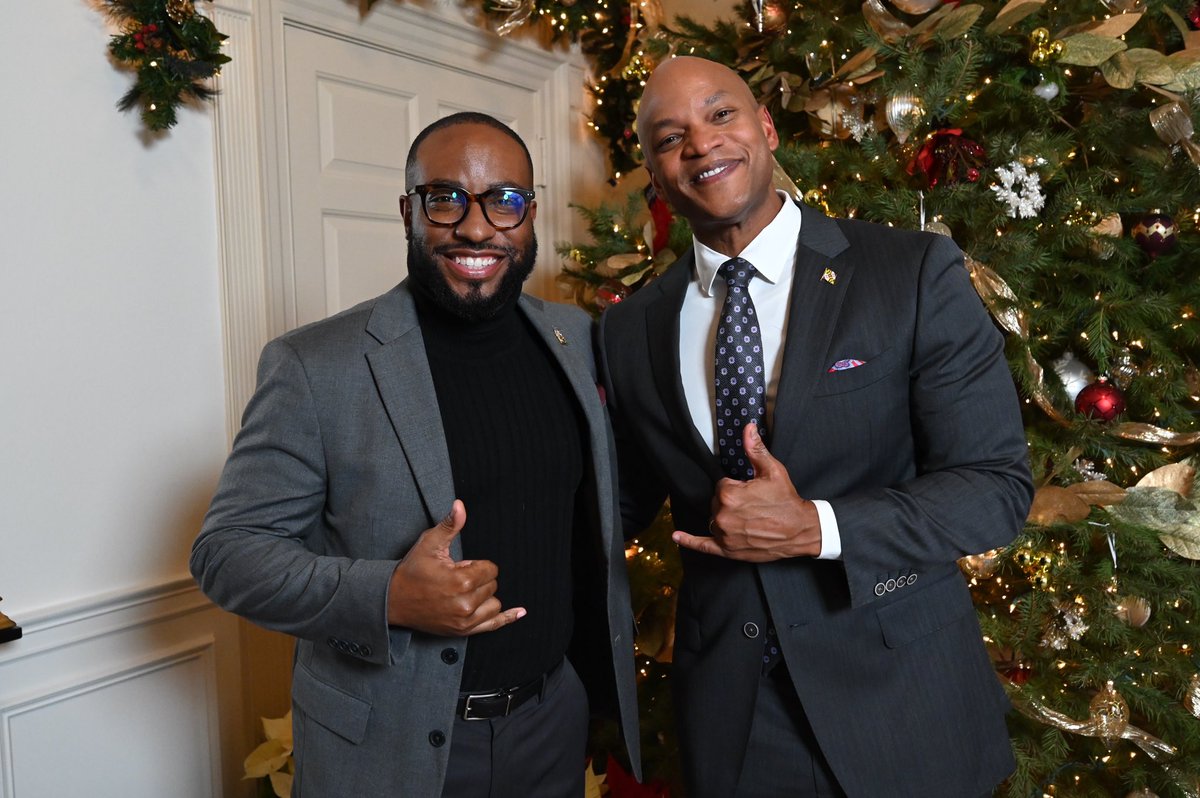 ryanaturner_'s tweet photo. Always a great time connecting with the greatest Governor in this nation and my Brother in fraternity @GovWesMoore #MarylandsDecade #BaltimoresTime https://t.co/CRCDmV50mB