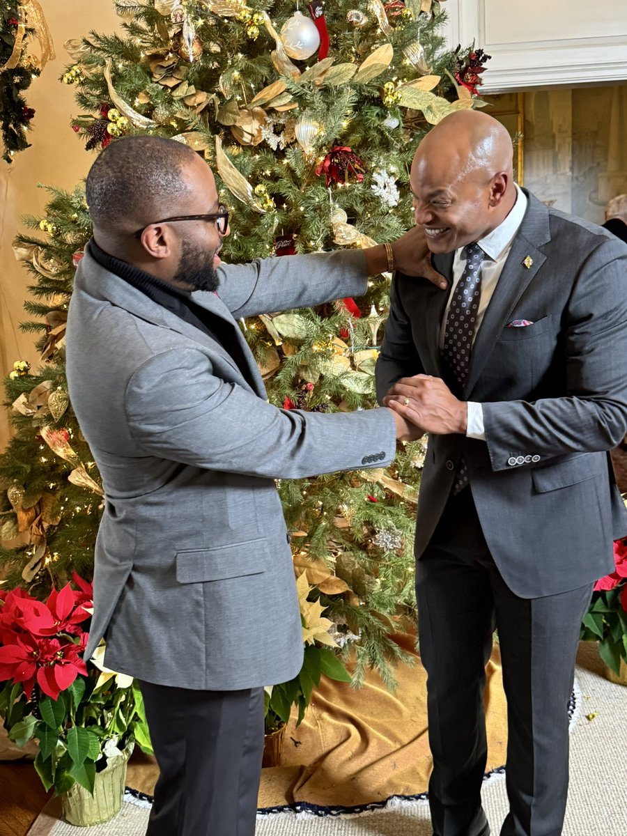 Always a great time connecting with the greatest Governor in this nation and my Brother in fraternity <a href="/GovWesMoore/">Governor Wes Moore</a> #MarylandsDecade #BaltimoresTime