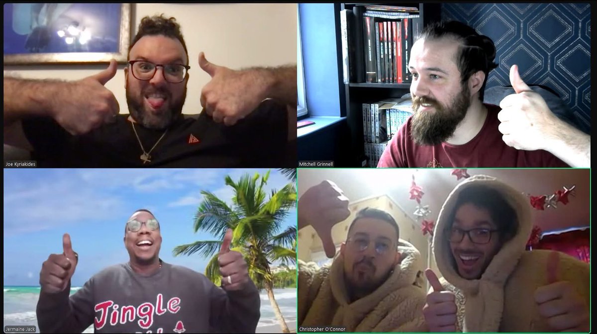 theSchoolOfCode's tweet image. Schools out for Christmas!🎅
Today was the last day for our bootcampers before taking a well-deserved break for the holidays! We&apos;re so proud of them all!🙌 
We ended the day with our Community Virtual Xmas Party with lots of mini Xmas-themed energisers, challenges and fun! 🎉