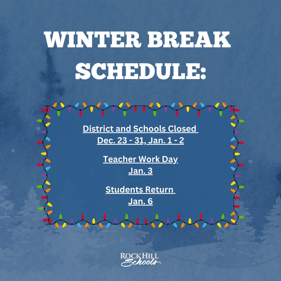 Rock Hill Schools tweet media