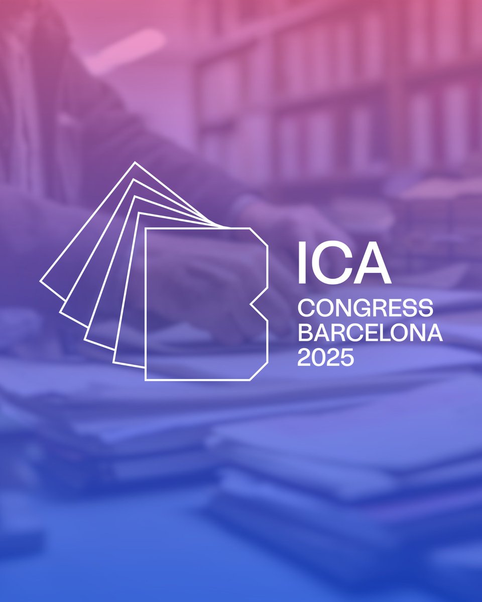 ⏰ ICA Barcelona 2025: Take the Stage and Shape the Future!

Are you ready to take the stage at the ICA Congress in 2025? This is a reminder to join us in Barcelona to explore the theme "Knowing Pasts, Creating Futures" and contribute to shaping the future of archives. Don’t miss