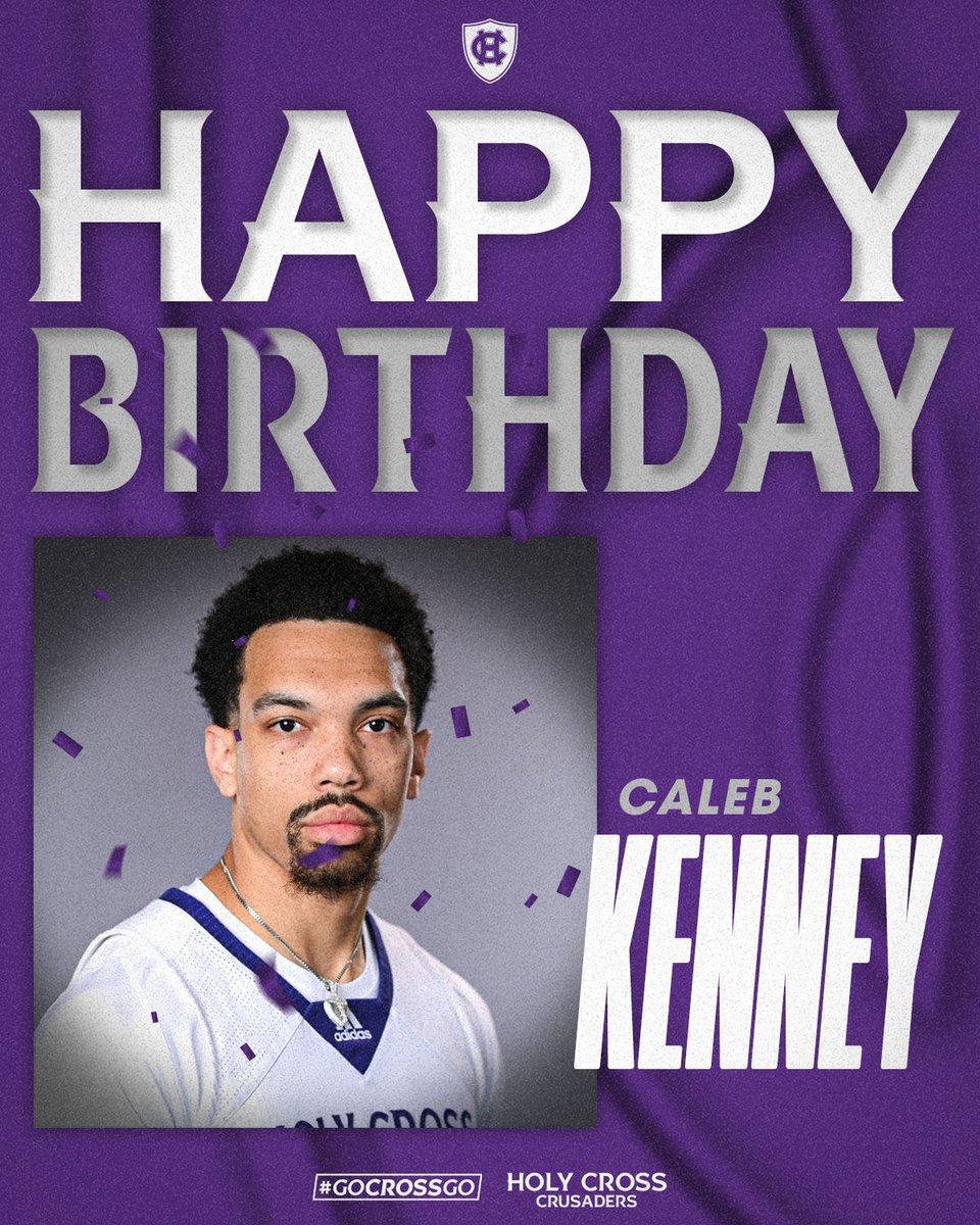 Holy Cross Men's Basketball (@hcrossmbb) on Twitter photo Sending Happy Birthday wishes to Caleb Kenney! 🎂🥳
#GoCrossGo | <a href="/bucketteam_c/">caleb</a> Sending Happy Birthday wishes to Caleb Kenney! 🎂🥳
#GoCrossGo | <a href="/bucketteam_c/">caleb</a>