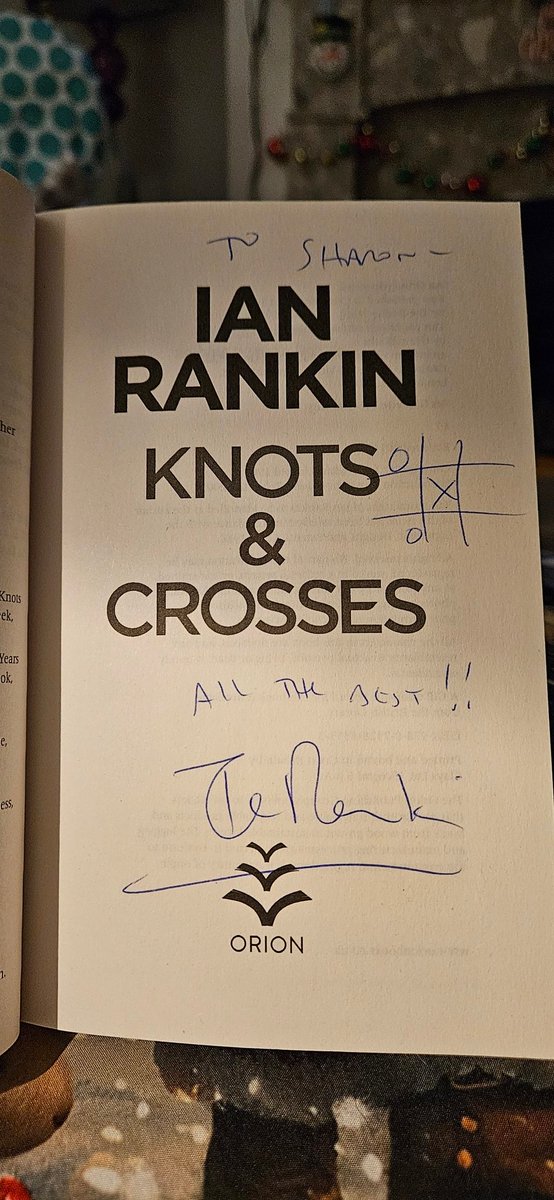 Thank you Ian Rankin <a href="/Beathhigh/">Ian Rankin</a> .  You've made my day xx