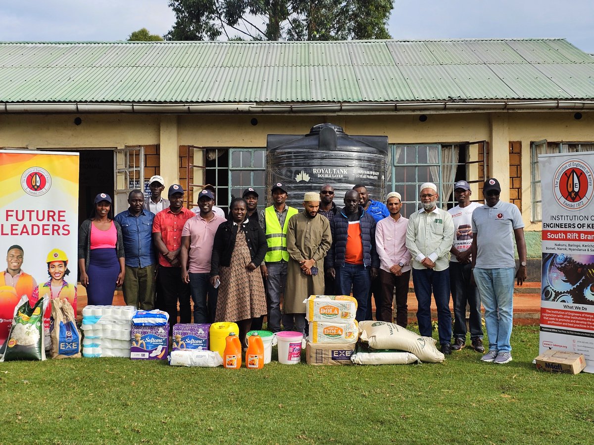 The Branch leadership led by the Chairman, Eng. Collins Changole celebrated diversity, served gifts and words of encouragement with kids in two Children's Homes - Kipchamgaa and Sitotwet both in Kericho County. The initiative was supported by Royal Group Industries Ltd.

<a href="/TheIEK/">The Institution of Engineers of Kenya</a>