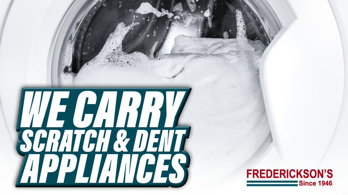 FredTirePros's tweet photo. If you're looking for a scratch and dent appliance, stop by Frederickson's! We service what we sell! 🔧

📞256-383-7992
💻https://t.co/9VGF8iBDbk
📌Sheffield, AL
#Fredericksons https://t.co/UZPa4Xv0EO