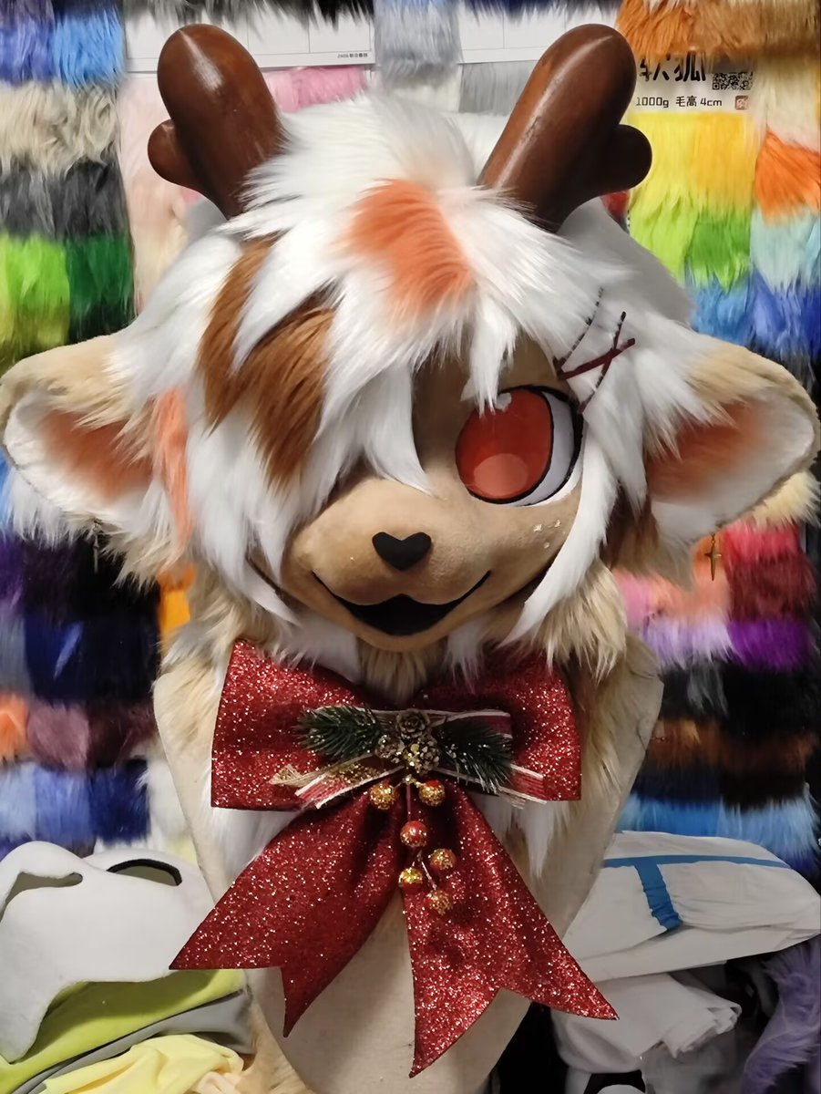 mushengFurry's tweet photo. ✨✨【fursuit premade】✨✨
This is a proxy sale⭐️Priced at $1400, Excluding postage✨Zipper neck hair, head height 26-, unlimited head circumference❤️Give away a Christmas bow and two star earrings⭐️If you want to purchase, welcome DM
#FursuitEveryday #fursuit #兽装 https://t.co/euzFuIJYNf