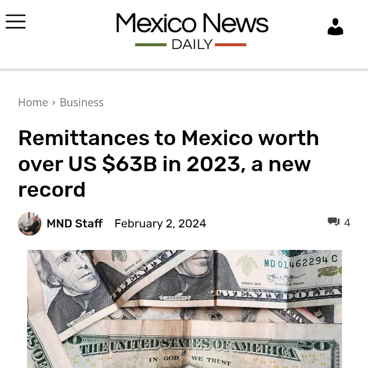 Speaking of Mexico $63 Billion in gifts to Mexico, meanwhile I can't even get a job in my own country this season.  #mexicanlove #mexicanhate #oldarticles #holidayseas