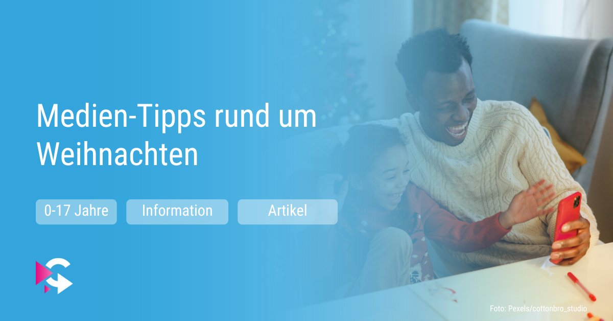 ✨ Weihnachten und Medien: Was sollten Eltern vor und nach dem Schenken beachten? Die Feiertage bieten auch Zeit für gemeinsame Medienerlebnisse! 
👉  Tipps für Familien gibt's beim #Elternguide elternguide.online/medien-tipps-r…

#Familienzeit #Mediengeschenke #Medienerziehung