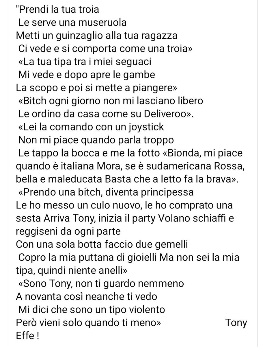 GiuliaCortese1's tweet photo. #TonyEffe. Siamo sicuri che si tratti di censura?
#ConcertonediCapodanno https://t.co/i16WuqS6Md