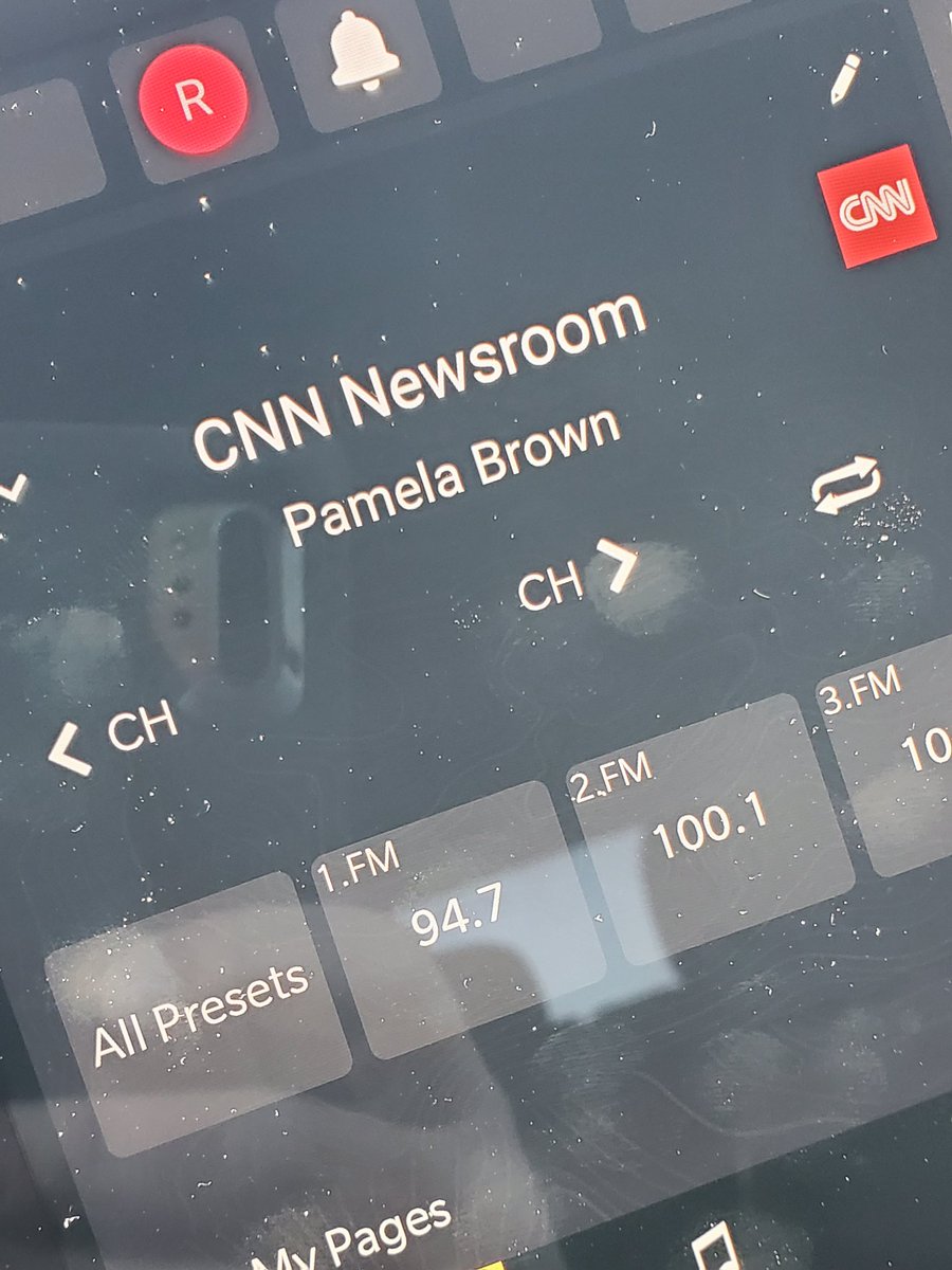 randrews66's tweet photo. @PamelaBrownCNN Listening to one of my fav shows! https://t.co/OMINXjSedw