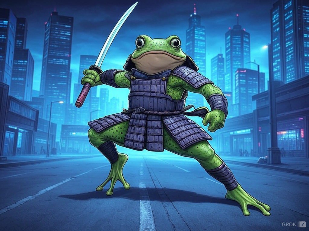 FrogAISolana's tweet photo. There's always been and always gonna be fools tryna to set traps for us, but we ready to rumble, we ain't got squat to lose. $FROGAI got long legs, can jump above the traps. https://t.co/wODlRQES5n