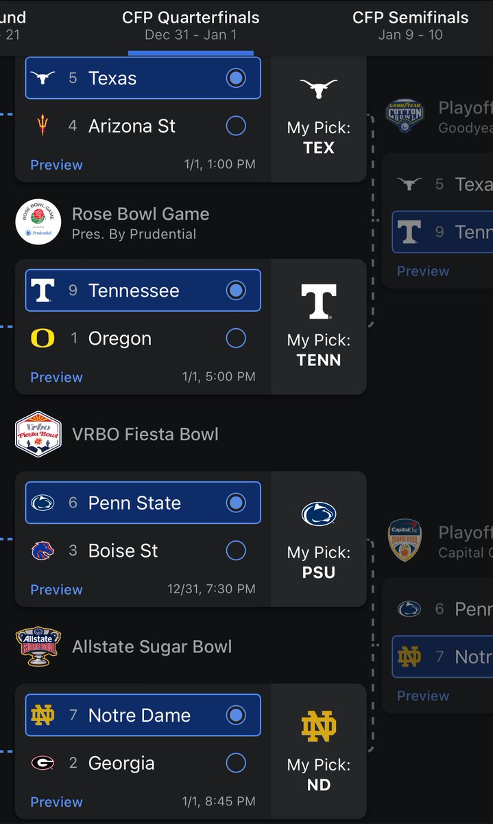 IcyVert's tweet photo. THIS is the official college football playoff script. Argue amongst yourselves. https://t.co/LerWWeNNcK